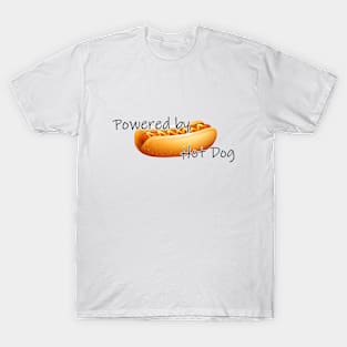 Powered by Hot Dog T-Shirt